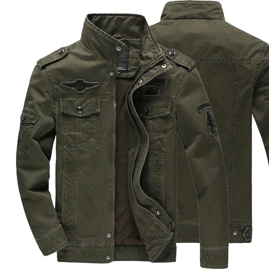 military style jacket for men