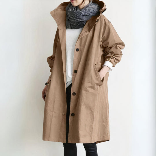 Trench coat and windbreaker for women