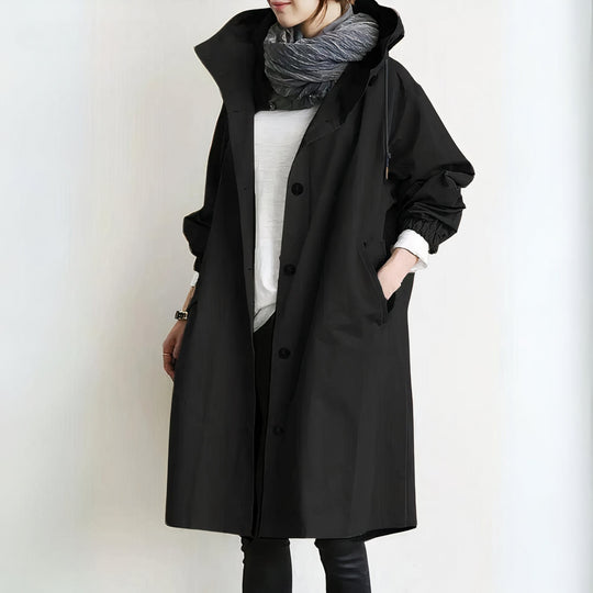 Trench coat and windbreaker for women