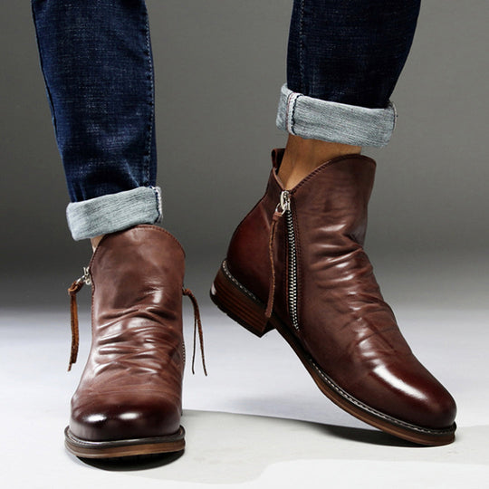 Elegant winter boots for men