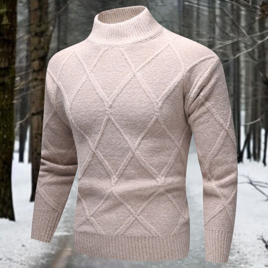 Elegant turtleneck sweater for men