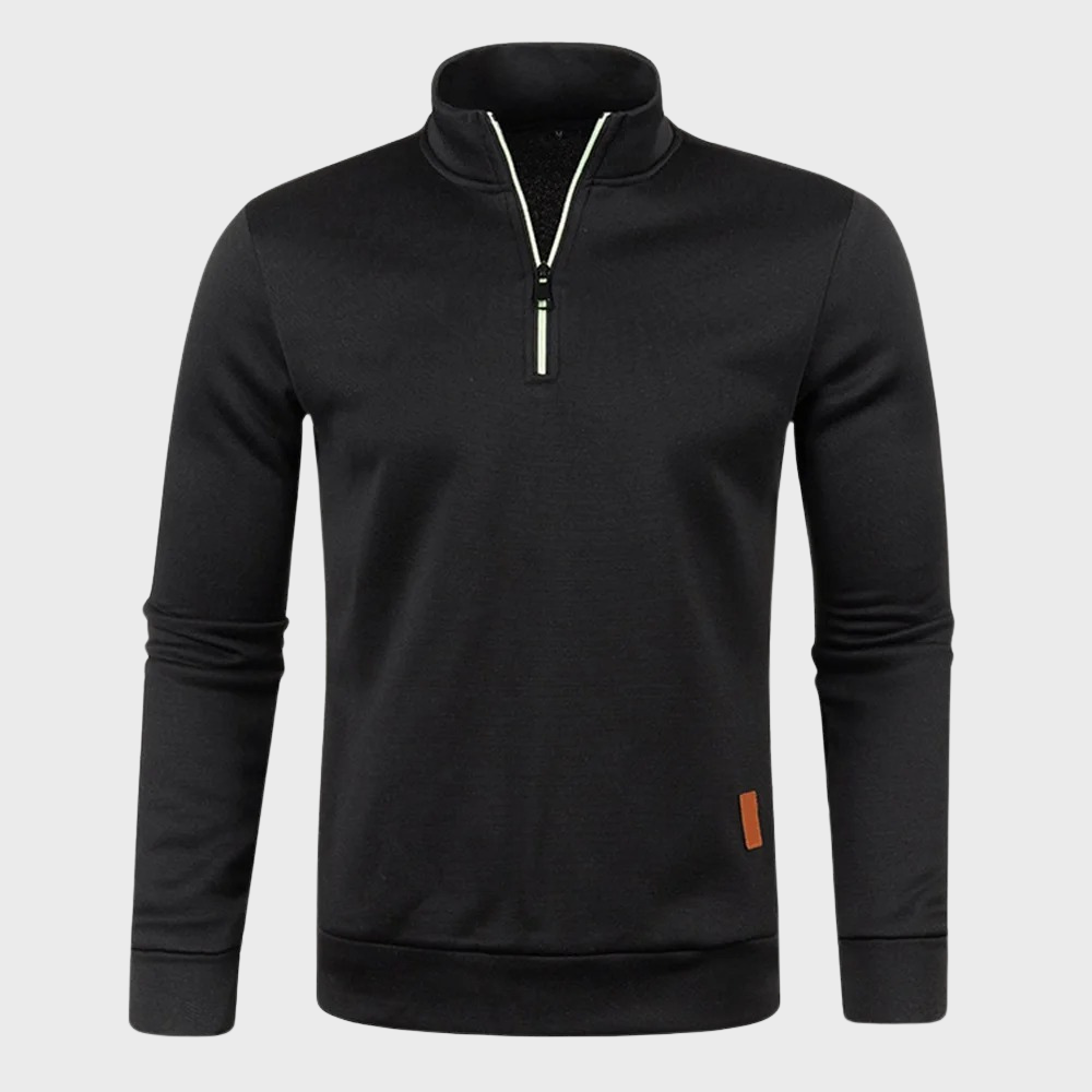 Herren Zip-Up Pullover