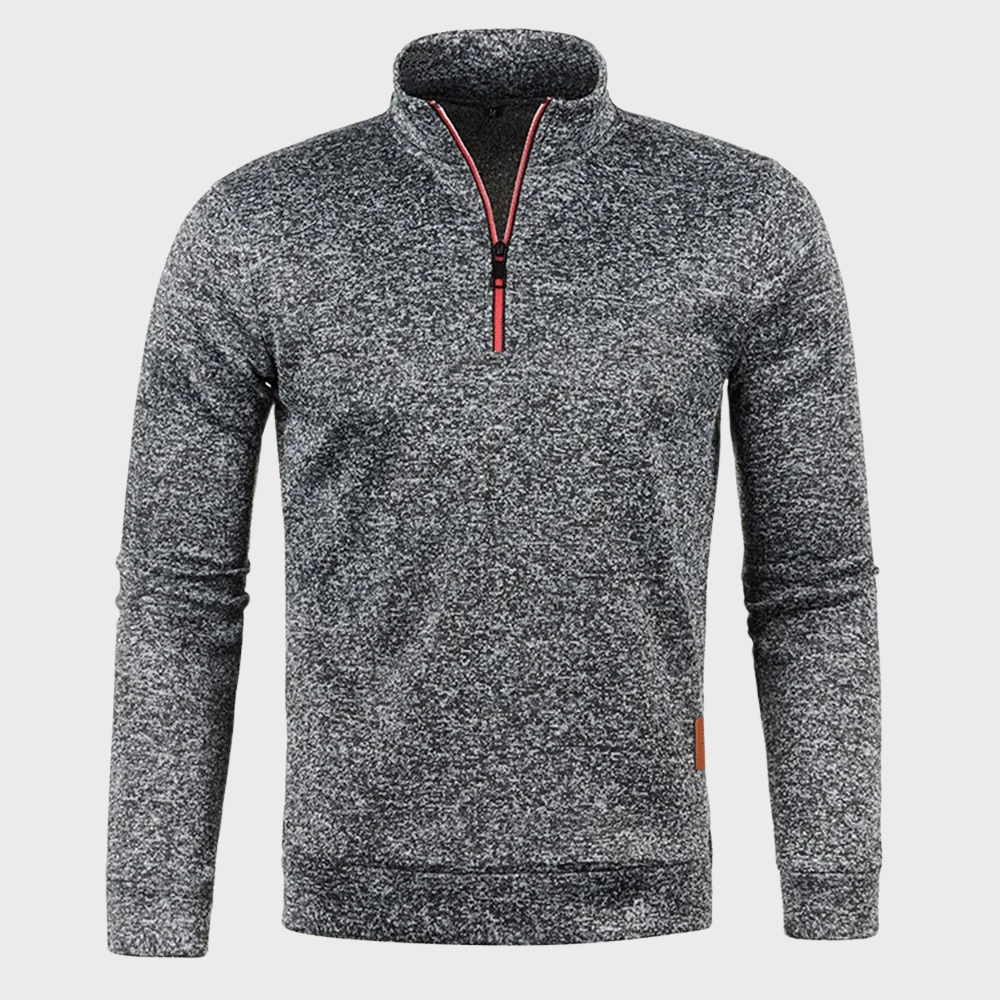 Herren Zip-Up Pullover