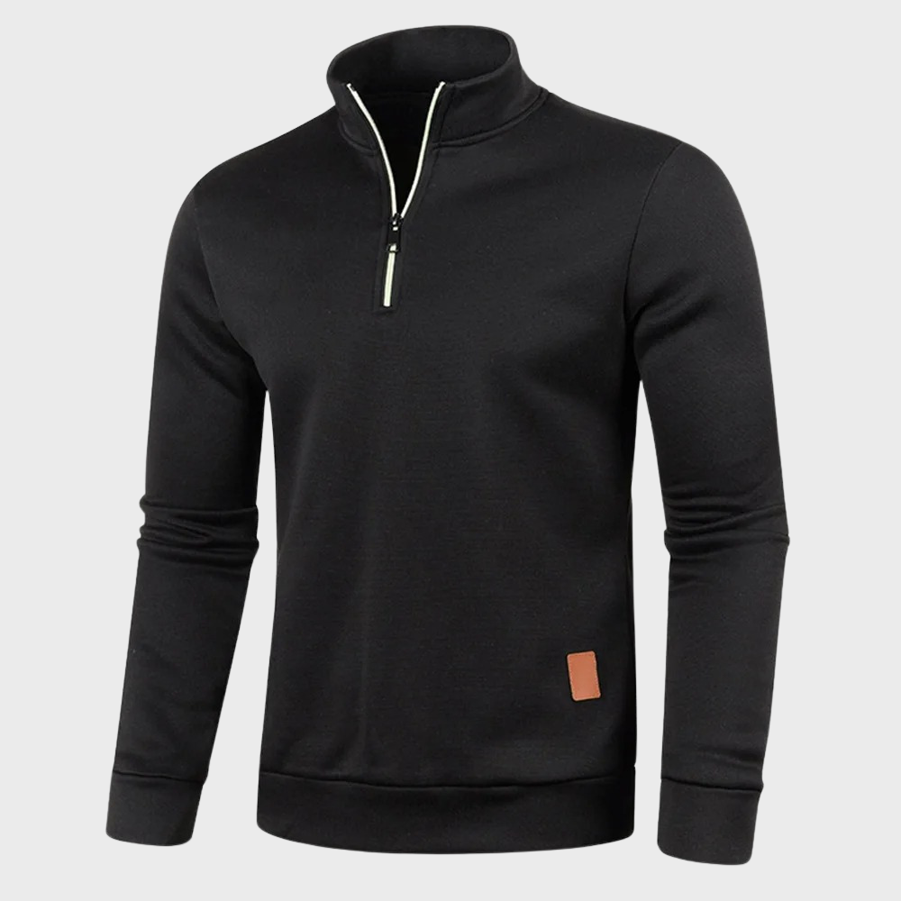 Herren Zip-Up Pullover