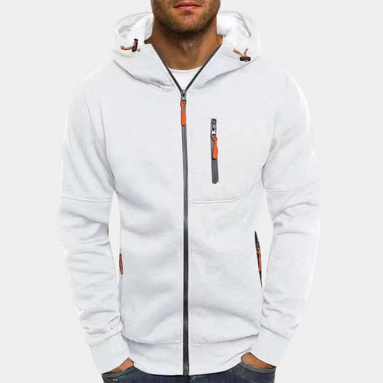 Herren Zip-Up Hoodie