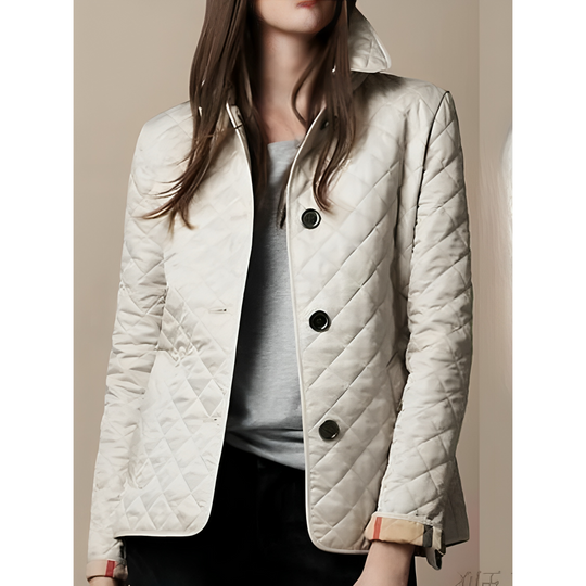 Short quilted jacket