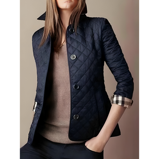 Short quilted jacket