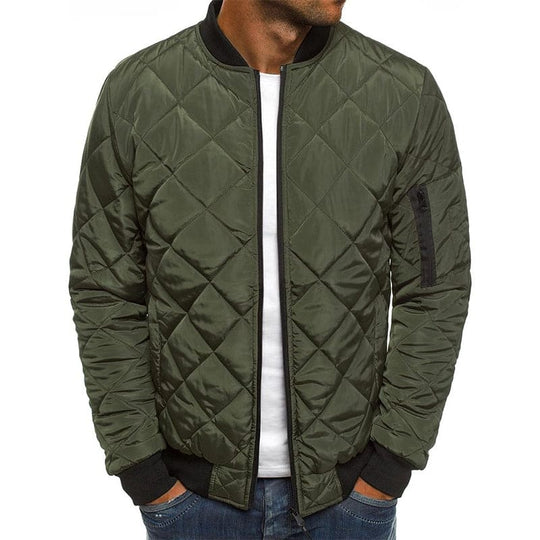 Padded jacket made of fine cotton