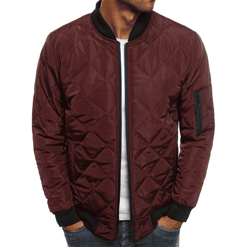 Padded jacket made of fine cotton