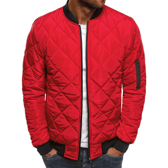 Padded jacket made of fine cotton