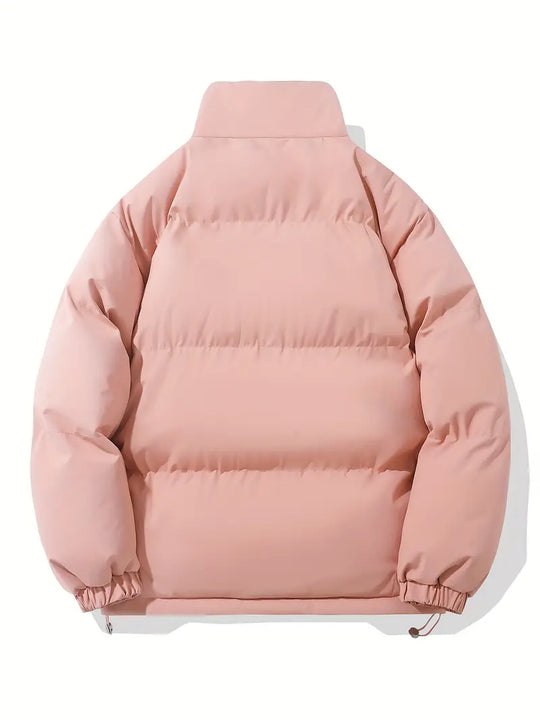 Classic warm hooded jacket for women