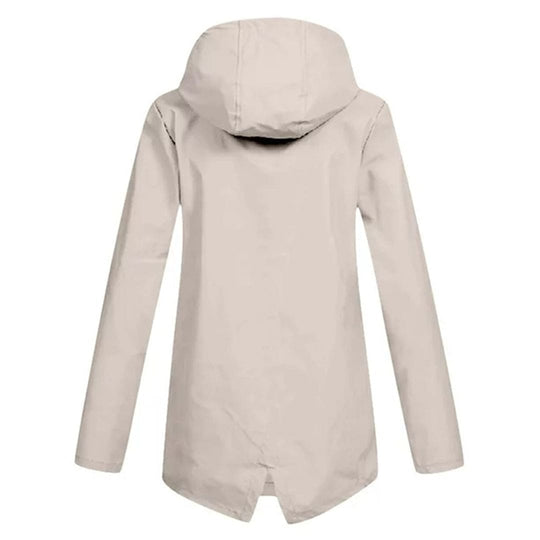 Winter warm waterproof jacket for women with hood