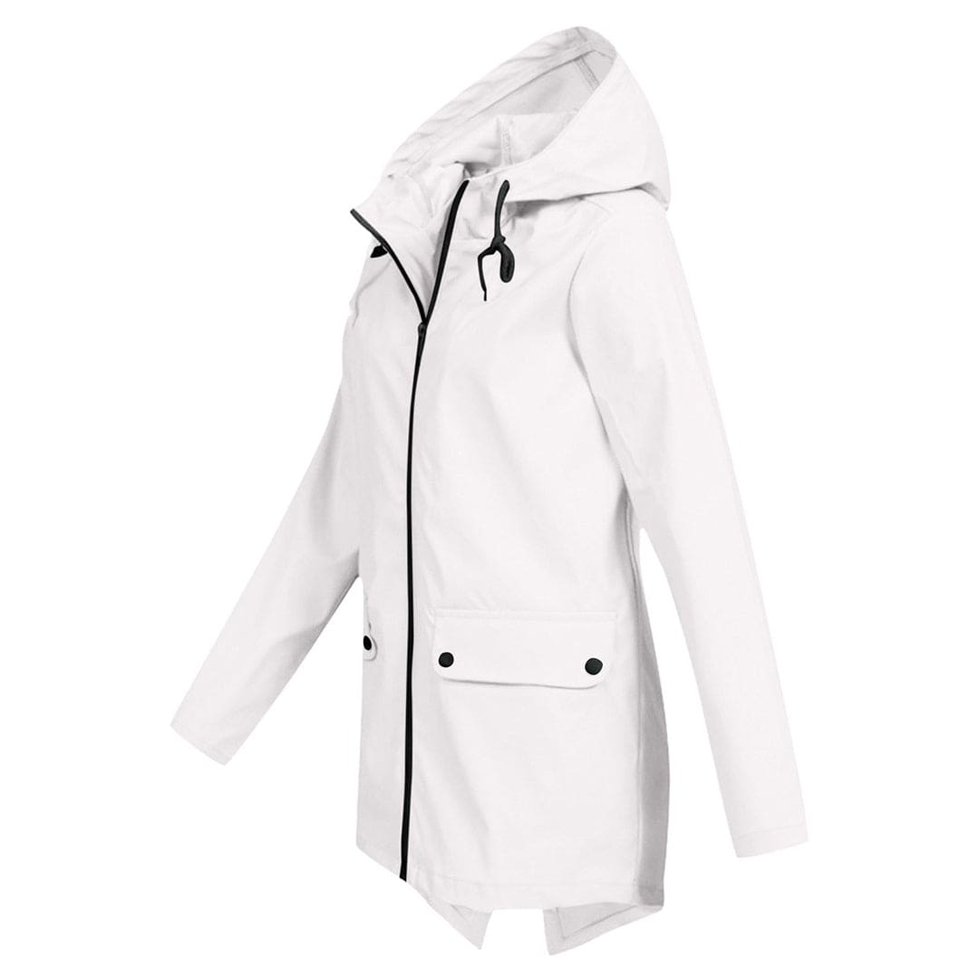 Winter warm waterproof jacket for women with hood