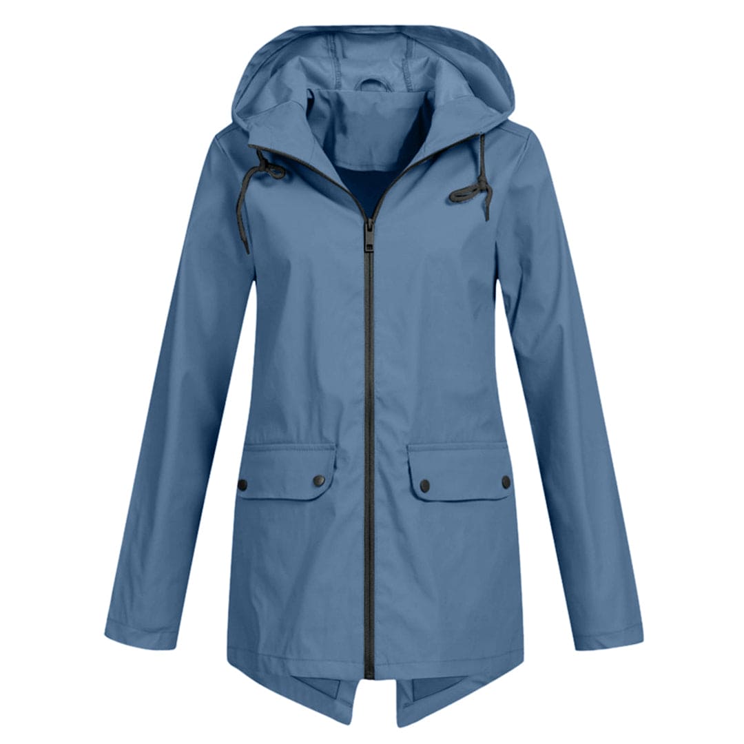 Winter warm waterproof jacket for women with hood