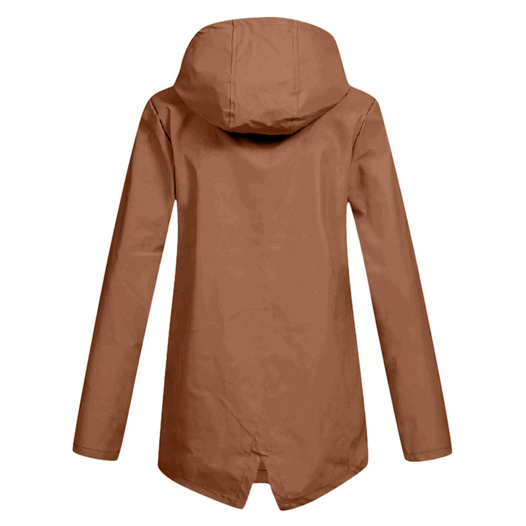 Winter warm waterproof jacket for women with hood