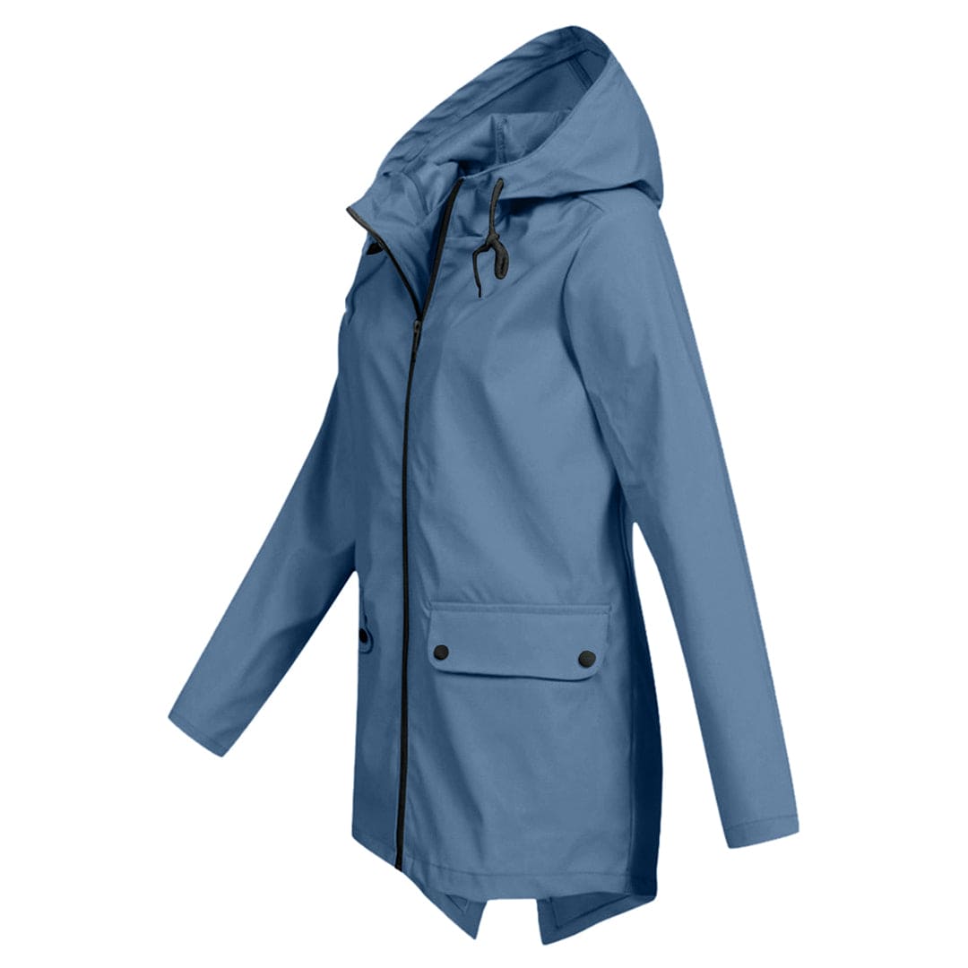 Winter warm waterproof jacket for women with hood