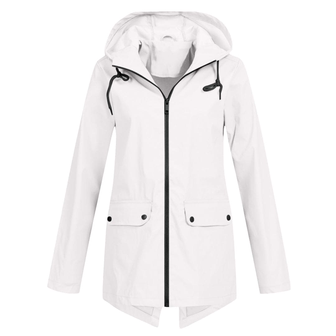 Winter warm waterproof jacket for women with hood