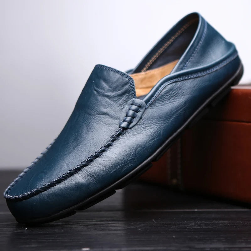 Bequeme Loafer aus Leder