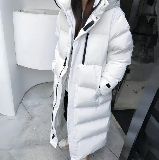 Oversized Padded Long Coats for Women