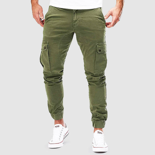 Slim Summer Cargo Pants for Men