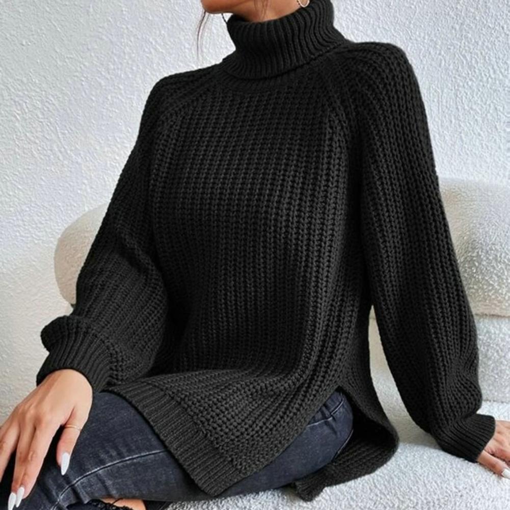 Eleganter Damen-Rollkragenpullover