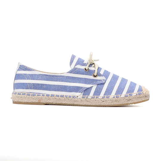 Embroidered espadrille for women