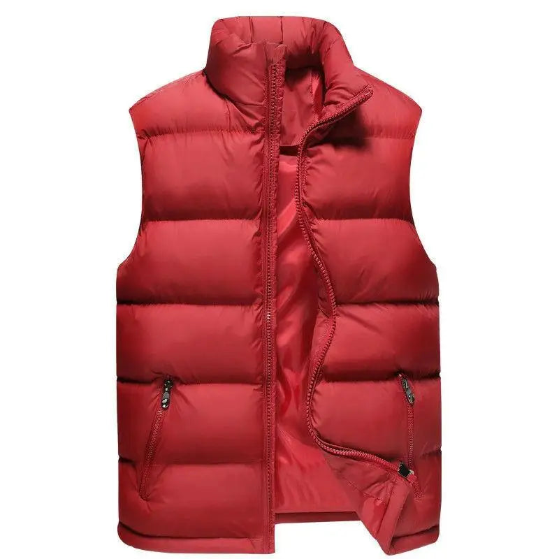 cotton down puffer vest 