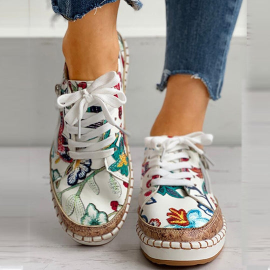 Orthopädische Floral Sneakers für Frauen