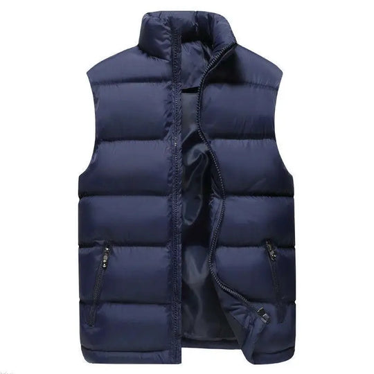 cotton down puffer vest 