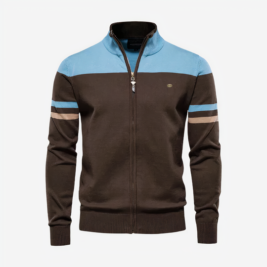 Klassische Zip Up Jacke für Männer