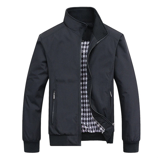 Men's Casual Slim Bomber Jacket