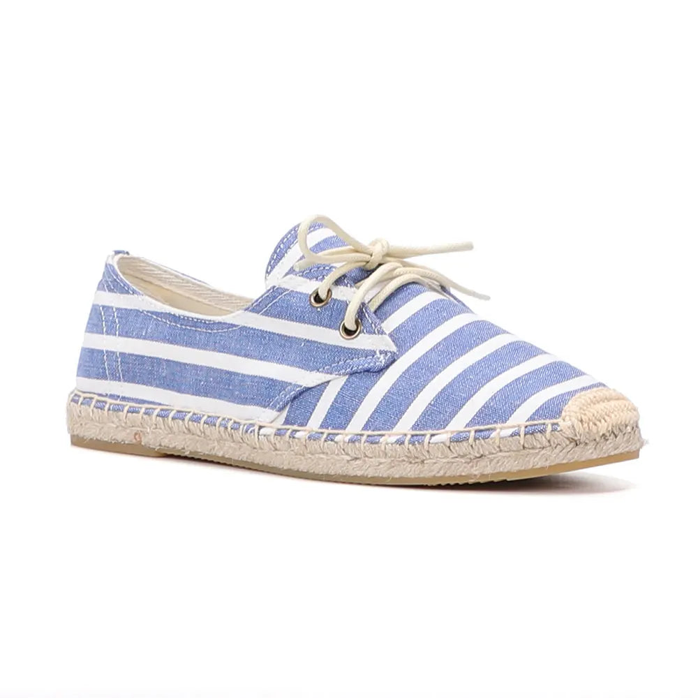 Embroidered espadrille for women