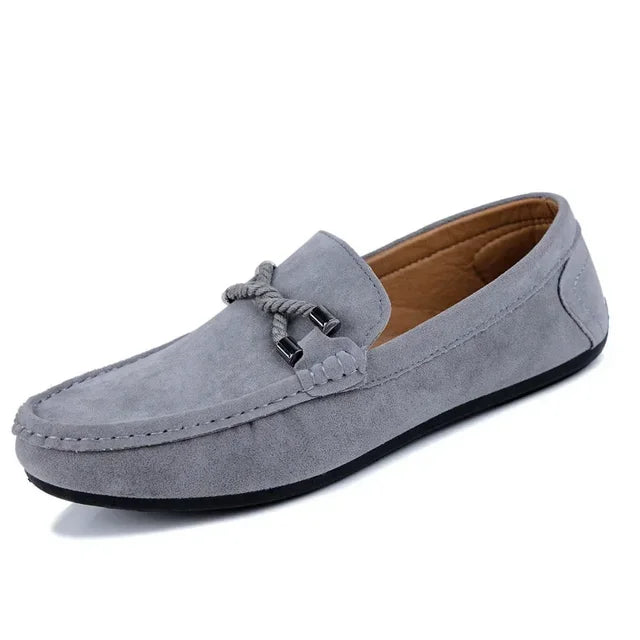 Herren Loafers mit Samtstruktur