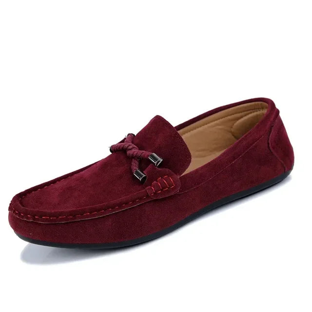 Herren Loafers mit Samtstruktur