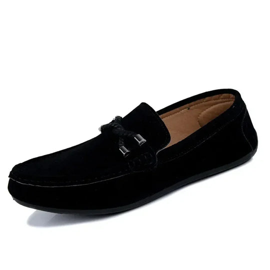 Herren Loafers mit Samtstruktur