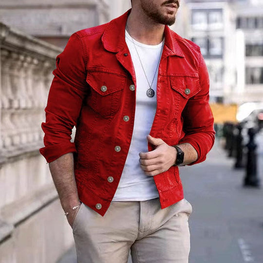 Casual slim-fit jacket