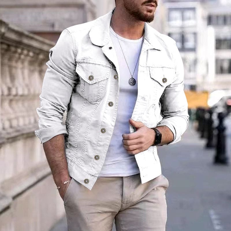 Casual slim-fit jacket