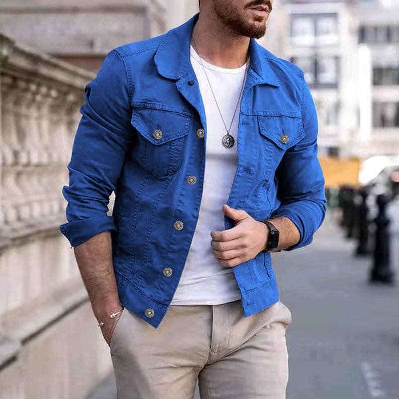 Casual slim-fit jacket