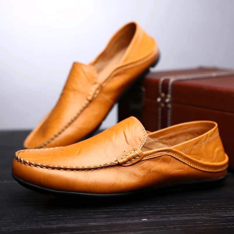 Bequeme Loafer aus Leder