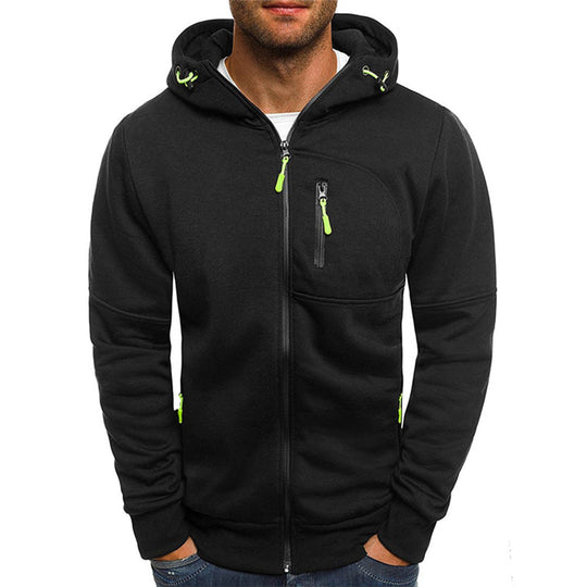 Herren Zip-Up Hoodie