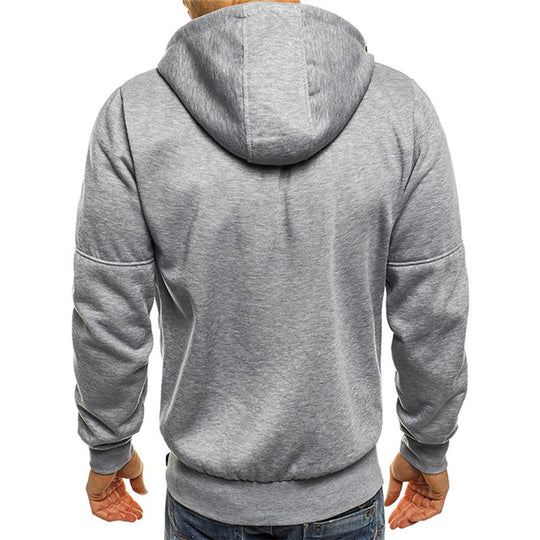 Herren Zip-Up Hoodie