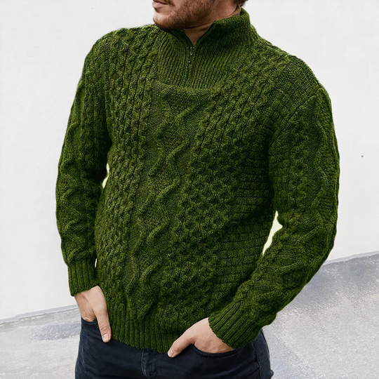 Comfortable knitted sweater for men