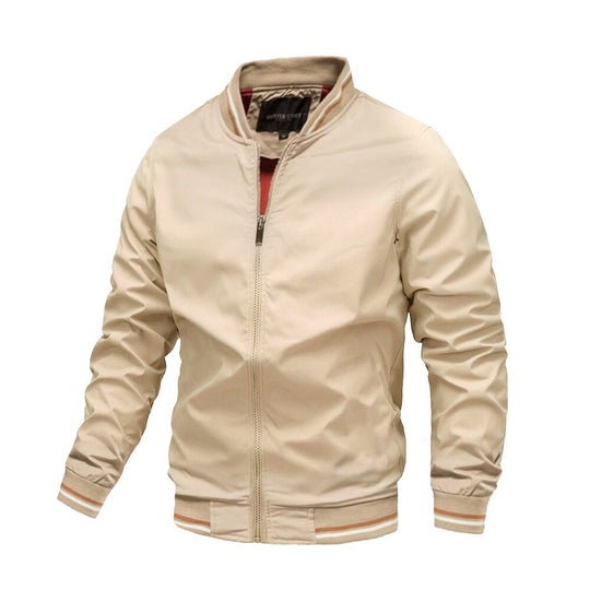 men's zip-up sports jacket