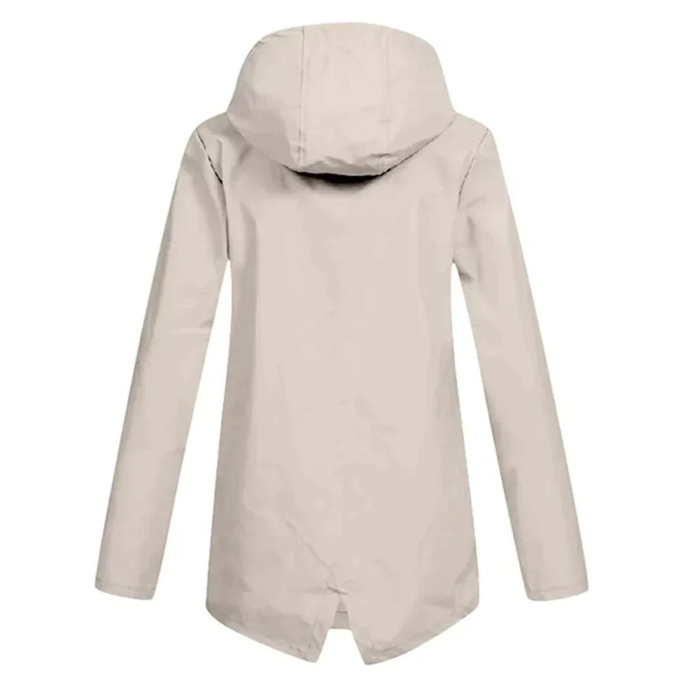 Waterproof Zipper Coat for Women