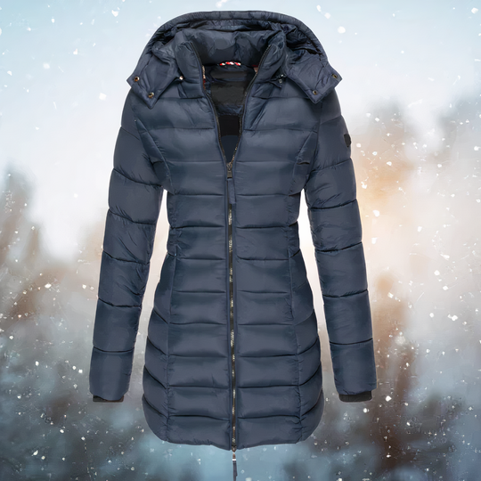 Slim-fit winter coat for women