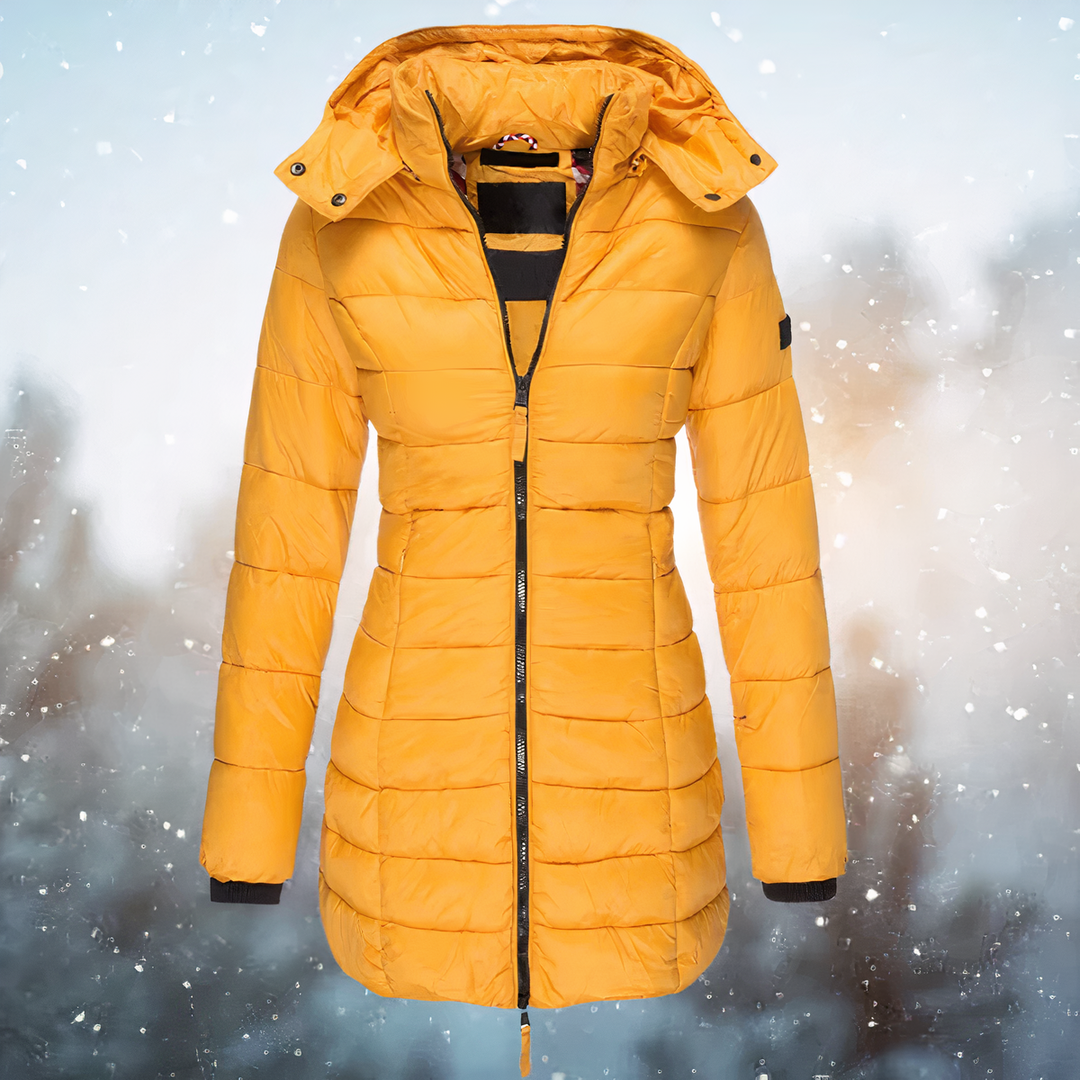 Slim-fit winter coat for women