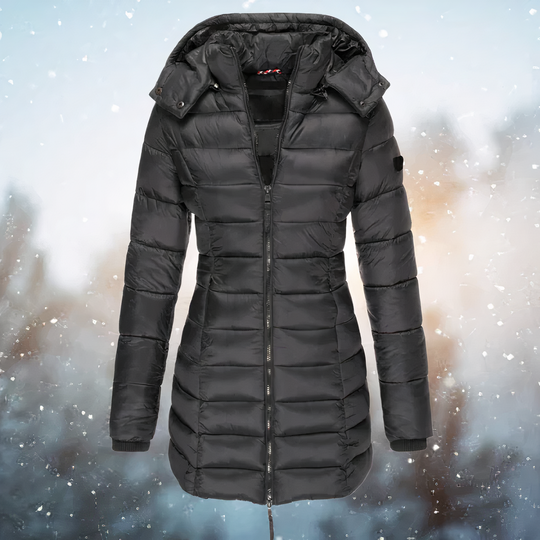 Slim-fit winter coat for women