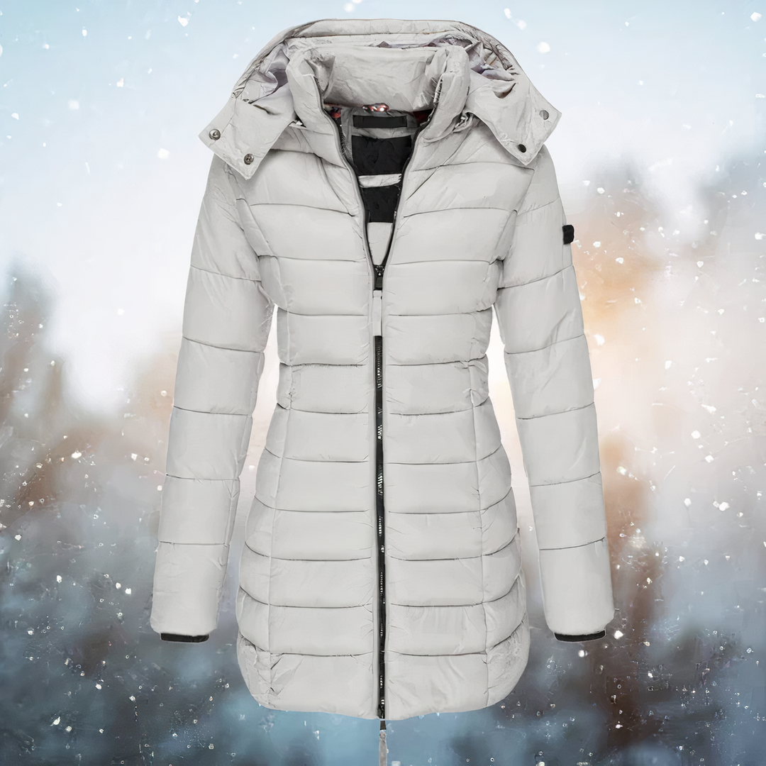 Slim-fit winter coat for women