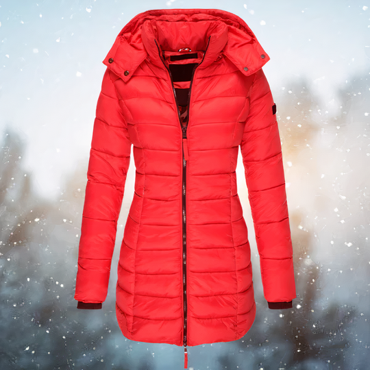 Slim-fit winter coat for women