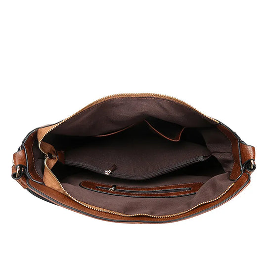 genuine leather hobo bag for women